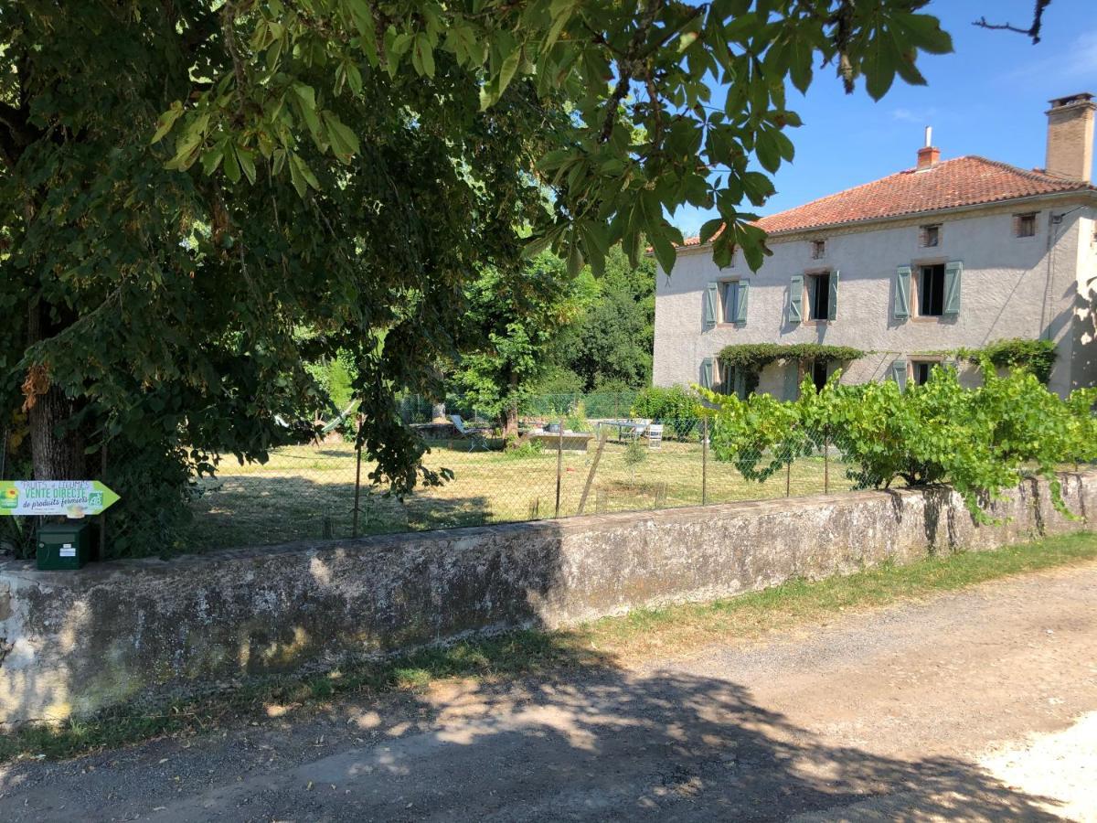 Gite A La Ferme De Verdurette Cordes-Sur-Ciel Exteriér fotografie